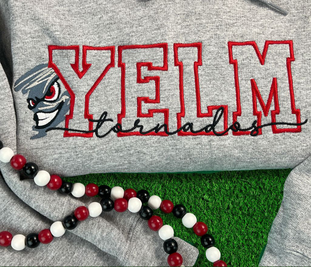 Yelm Tornado Hoodie or Crewneck