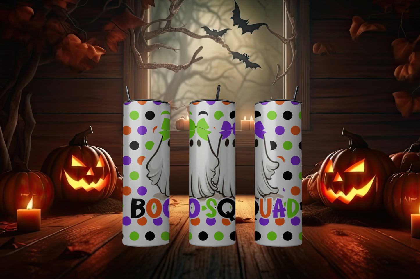 Boo Squad Tumbler *Glow in the Dark*
