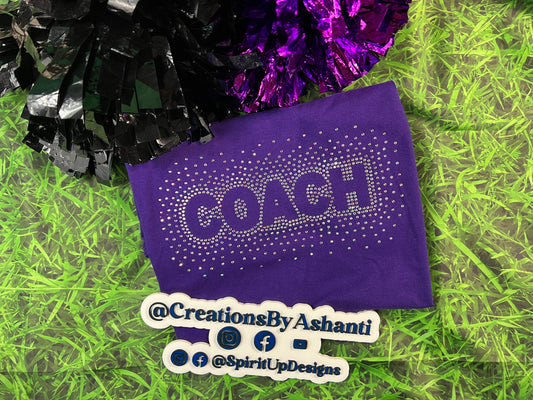 Scatter Rhinestone Coach Design