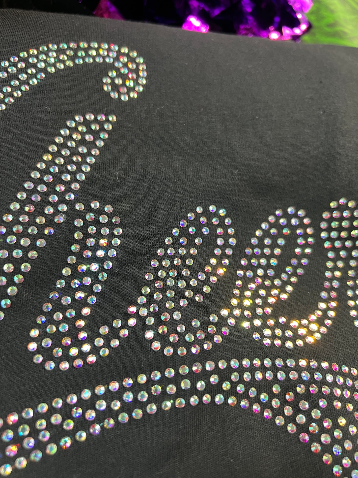 Vintage Rhinestone Cheer or Coach Design