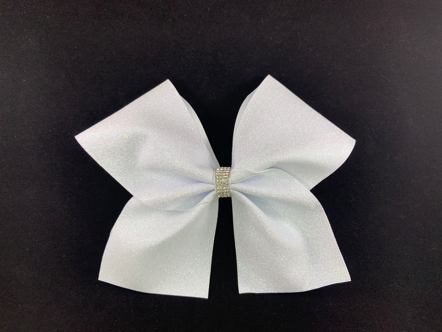 Solid Glitter Bow