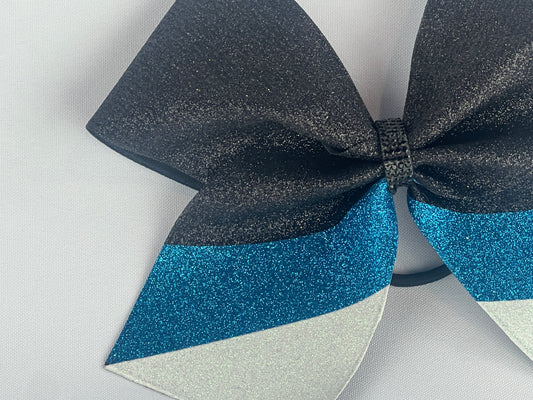 3 Color Glitter Bow