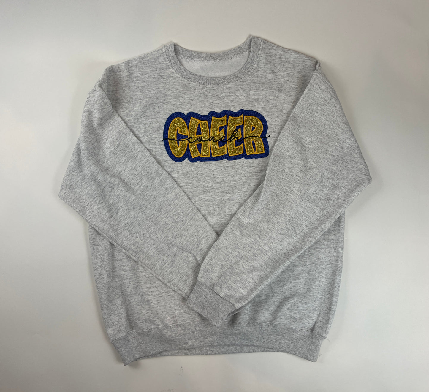 Glitter Sideline Crewneck