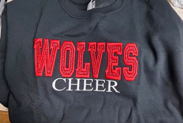 Wolves Black Sweatshirt