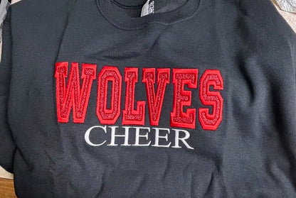 Wolves Black Sweatshirt