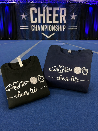 Cheer life crewneck
