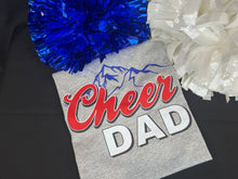 Load image into Gallery viewer, Mountain Light Cheer Dad Design
