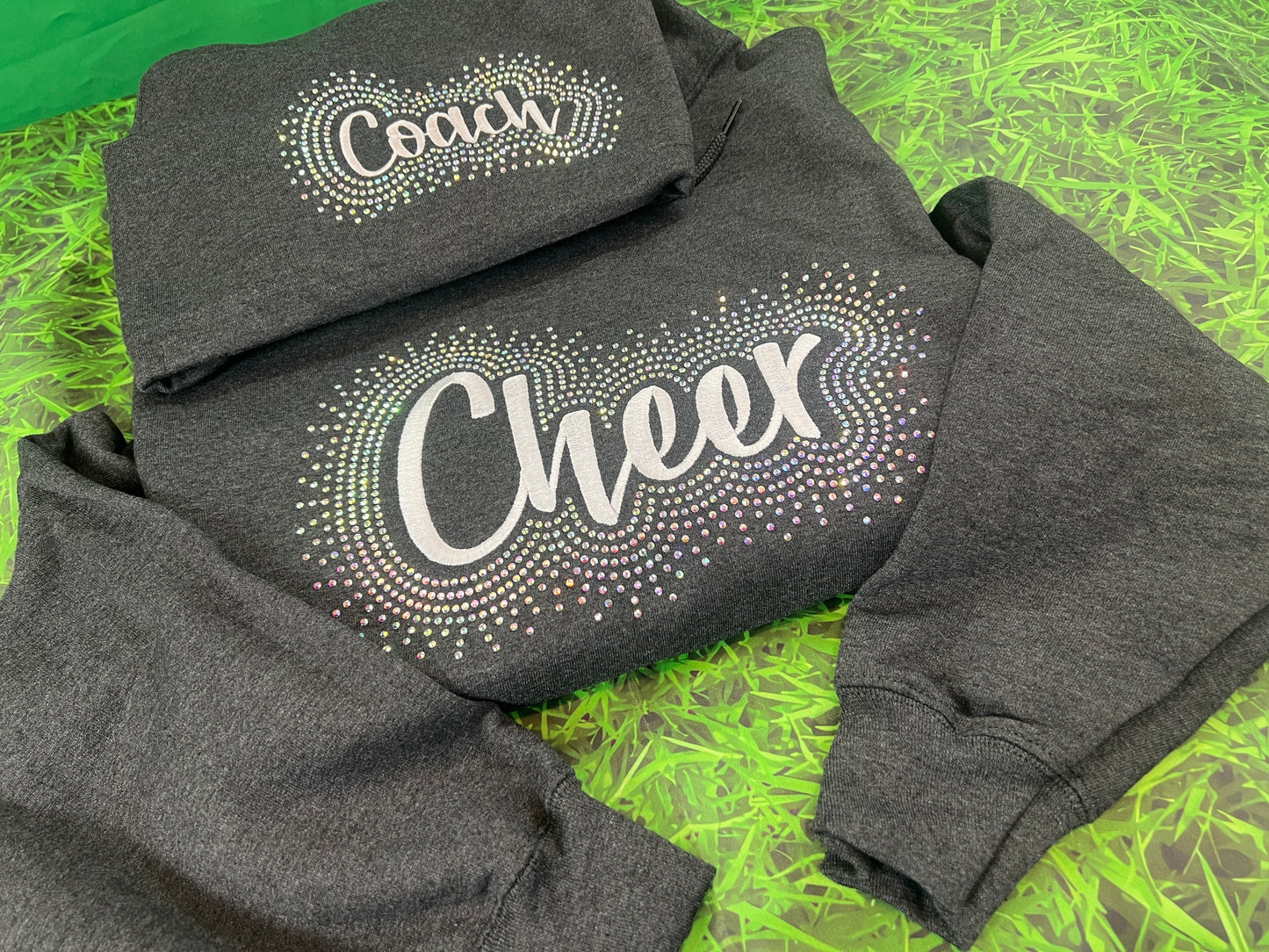 Rhinestone Cheer Coach Hoodie