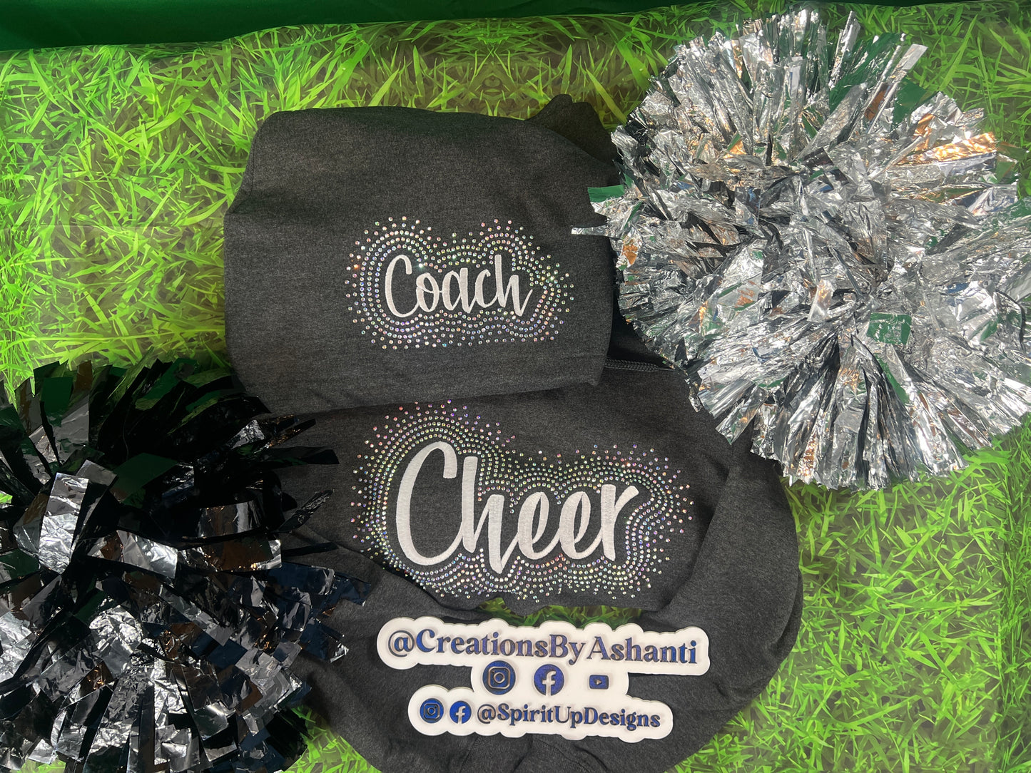 Rhinestone Cheer Coach Hoodie