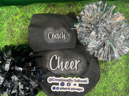 Rhinestone Cheer Coach Hoodie