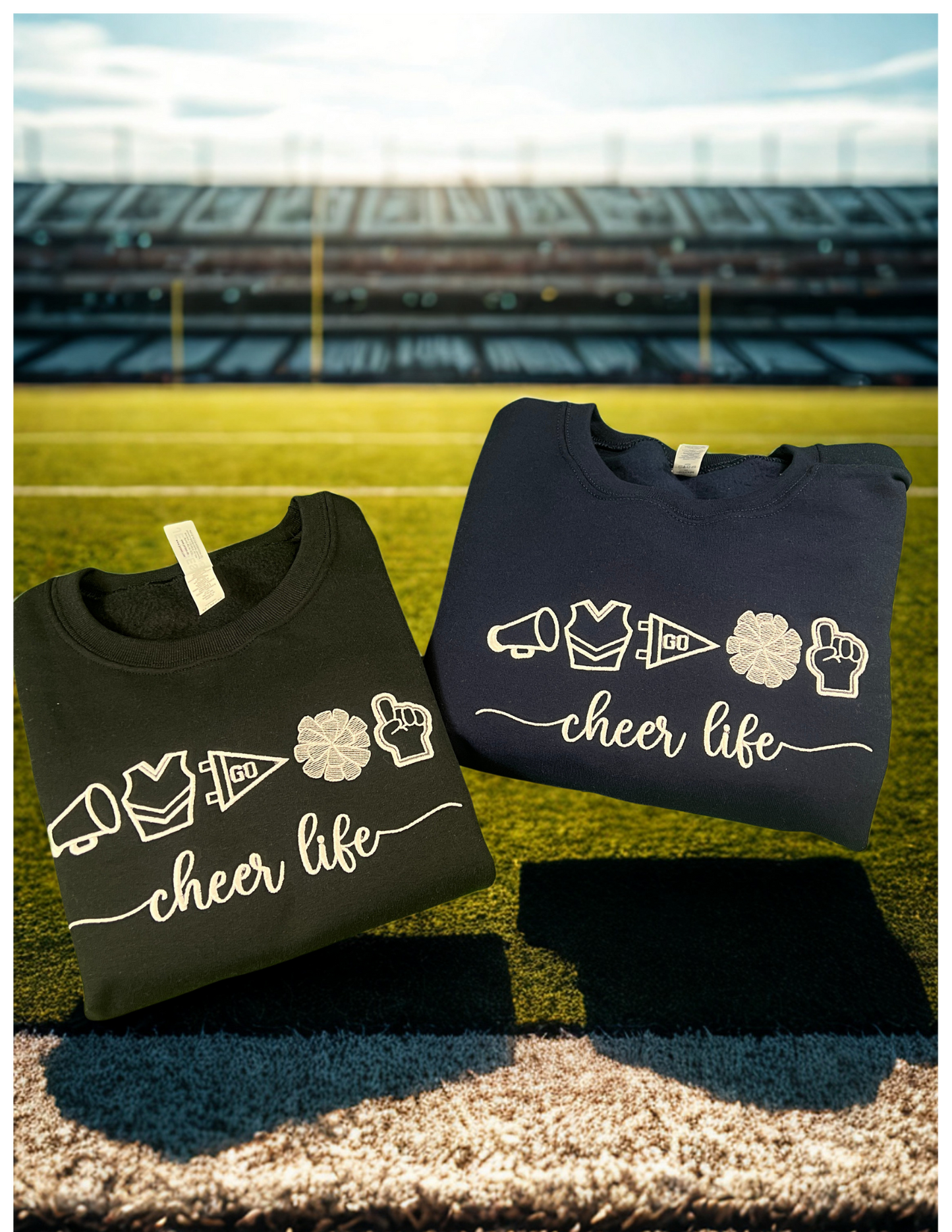 Cheer life crewneck