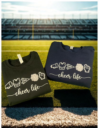 Cheer life crewneck