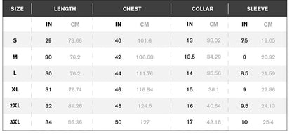 Adult Sizing